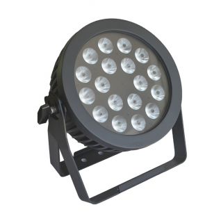 China Stage Lighting Factory 18x15W RGBWA UV LED ProPAR Stage Light with Powercon True1 IP65